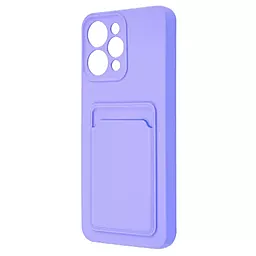 Чехол Wave Colorful Pocket для Xiaomi Redmi 12 4G Light Purple