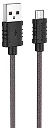 Кабель USB Borofone BX52 2.4A micro USB Cable Black