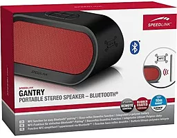 Колонки акустические Speedlink GANTRY Portable Stereo Speaker - Bluetooth, rubber Black - миниатюра 5