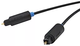 Оптичний аудіо кабель Prolink Toslink М/М Cable 1.5 black (PB111-0150)
