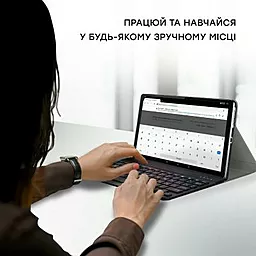 Чехол для планшета AIRON Premium Samsung Galaxy Tab A7 T500 + клавиатура + защитная пленка Чёрный (4822352781055) - миниатюра 10