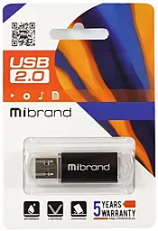 Флешка Mibrand Cougar 8GB USB 2.0 (MI2.0/CU8P1B) Black - миниатюра 2