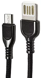 Кабель USB Veron Super Reversible 2M micro USB Cable Black