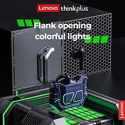 Наушники Lenovo ThinkPlus XT81 Black - миниатюра 5