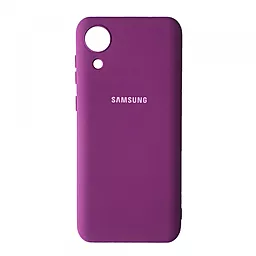 Чохол Epik Silicone Case Full для Samsung Galaxy A03 Core (A032)  Grape