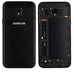 Задняя крышка корпуса Samsung Galaxy J3 2017 J330  Black