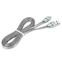 Кабель USB Hoco U14 Steel man USB Type-C Cable Gray - миниатюра 3
