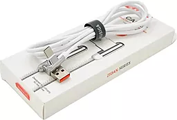 Кабель USB iKaku KSC-125 ZIDAN 16W 3.2A USB Type-C Cable White