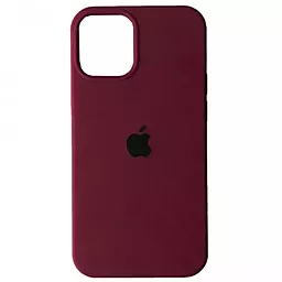 Чехол Silicone Case Full для Apple iPhone 14 Pro Max Marsala