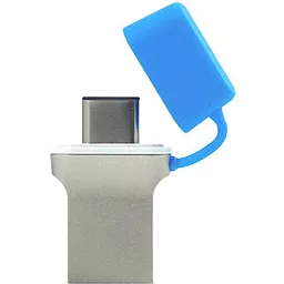 Флешка GooDRam 16GB DualDrive C Blue USB 3.0 (PD16GH3GRDDCBR10) - миниатюра 3