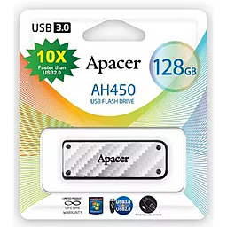 Флешка Apacer 128GB AH450 silver USB 3.0 (AP128GAH450S-1) - миниатюра 5