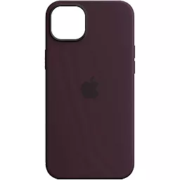 Чехол Apple Silicone Case Full with MagSafe and SplashScreen для Apple iPhone 14 Pro Max Elderberry