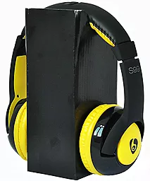 Навушники NICHOSI Bluetooth Vykon S99 Black/Yellow - мініатюра 2