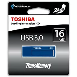 Флешка Toshiba 16GB DAICHI Blue USB 3.0 (THNV16DAIBLU(6) - мініатюра 3