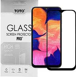 Защитное стекло TOTO 5D Full Cover Tempered Glass Samsung A105 Galaxy A10, M105 Galaxy M10 Black (F_87865)