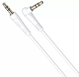 Аудио кабель iKaku KSC-521 MEILE AUX mini Jack 3.5 мм М/М Cable 1 м white (YT-AUXGJ M) - миниатюра 2