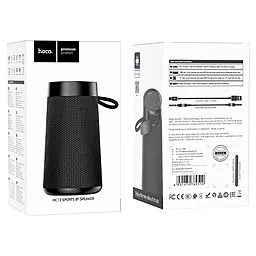 Колонки акустичні Hoco HC13 Sports BT speaker Black - мініатюра 3