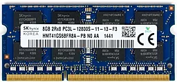 Оперативна пам'ять для ноутбука Hynix SoDIMM 8GB 1600MHz DDR3L (HMT41GS6BFR8A-PB)