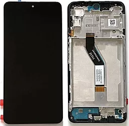 Дисплей Xiaomi Redmi Note 11 5G (China), Redmi Note 11T 5G, Redmi Note 11S 5G, Poco M4 Pro 5G з тачскріном і рамкою, Black