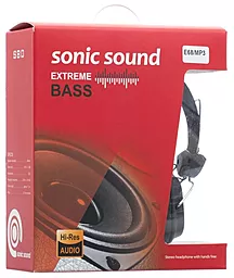 Наушники Sonic Sound E68 Black - миниатюра 3