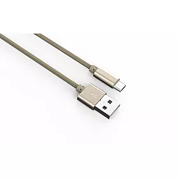 USB Кабель LDNio micro USB Cable Gold (LS08) - мініатюра 3