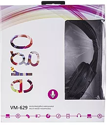 Навушники Ergo VM-629 Black - мініатюра 3