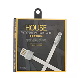 Кабель USB Remax Proda PD-B06m House micro USB Cable Grey (PD-B06m) - миниатюра 2