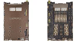 Роз'єм SIM-карти і карти пам'яті Sony Xperia Z5 E6603 / E6653 / Xperia Z5 Plus Premium E6853 Original