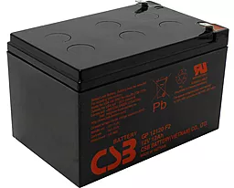 Акумуляторна батарея CSB 12V 12Ah (GP12120 F2) - мініатюра 2