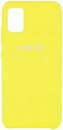 Чехол Epik Silicone Cover (AAA) Samsung A515 Galaxy A51 Bright Yellow