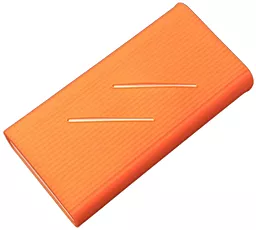 Силиконовый чехол для Xiaomi Mi Power bank 2C 20000mAh / 3 20000 (PLM18ZM) Orange - миниатюра 2