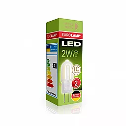 Світлодіодна лампа (LED) EUROLAMP G4 2W G4 3000K 220V (1000) (LED-G4-0227(220)P) - мініатюра 2