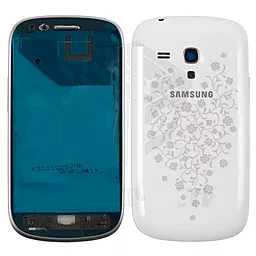 Корпус Samsung I8190 Galaxy S3 mini White La Fleur