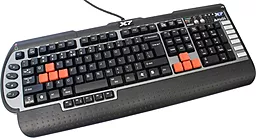 Клавіатура A4Tech G800MU (X7-G800MU-R) Black - мініатюра 3