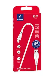 Кабель USB SkyDolphin S02L Lightning Cable White - миниатюра 3