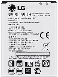 Акумулятор LG G2 mini D620 / BL-59UH (2440 mAh) 12 міс. гарантії - мініатюра 2