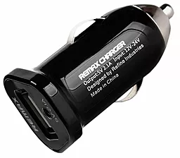 Автомобільний зарядний пристрій Remax 2.1A Single USB Car Charger (updated) Black (RCC101) - мініатюра 3