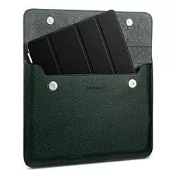 Чехол для планшета SGP Leather Case Sleeve Series Dark Green for iPad 4/iPad 3/iPad 2 (SGP08852) - миниатюра 2