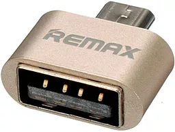 OTG-переходник Remax Micro USB Gold (RA-OTG) - миниатюра 3