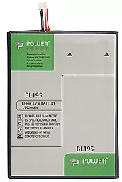 Акумулятор Lenovo A2107 IdeaTab / BL195 / SM130023 (3550 mAh) PowerPlant