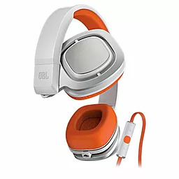 Наушники JBL On-Ear Headphone J55i HC White/Orange - миниатюра 2