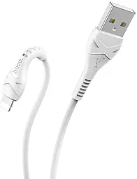 Кабель USB Hoco X37 Cool Power Lightning White - миниатюра 2