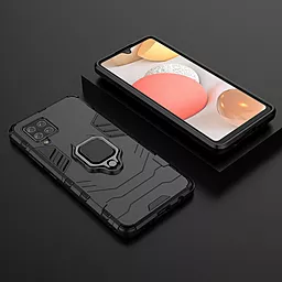 Чехол Epik Transformer Ring for Magnet Samsung Galaxy A426 A42 5G Soul Black - миниатюра 3