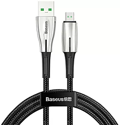 Кабель USB Baseus Waterdrop 4A 2M micro USB Cable Black (CAMRD-C01)