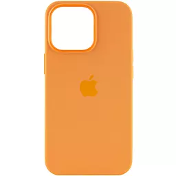 Чехол Apple Silicone Case Full with MagSafe and SplashScreen для Apple iPhone 13 Pro Max  Marigold
