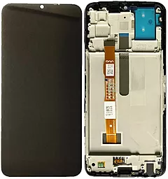 Дисплей Vivo Y72 5G (V2041) с тачскрином и рамкой, Black