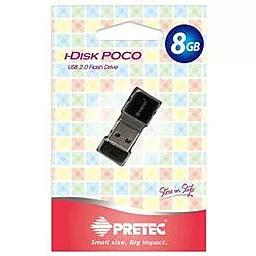 Флешка Pretec Poco 16Gb (POC16G-B) Black - мініатюра 3