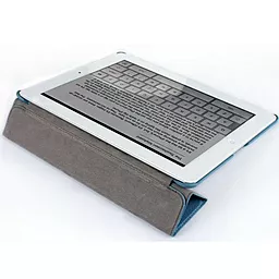 Чехол для планшета JustCase Leather Case For iPad 2/3/4 Blue (SS0008) - миниатюра 4