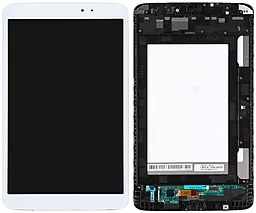 Дисплей для планшета LG G Pad 8.3 V500 (Wi-Fi) + Touchscreen with frame (original) White
