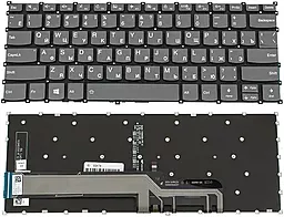 Клавиатура для ноутбука Lenovo IdeaPad S540-14 series с подсветкой клавиш без рамки Original Black